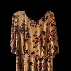 Cocomo Floral Top with Rich Hues